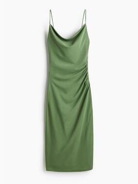 H&M Olive Green Dress